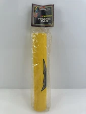 Vintage 1980’s Aeromax BMX Racing Frame Pad 12” 4-555 Lightning Bolt Yellow HTF