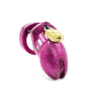 Cage De Chasteté Masculine CB-6000 - Rose - ABS Hypoallergénique