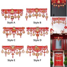 2025 Chinese New Year Decoration Door Curtain Decoration Lightweight Holiday
