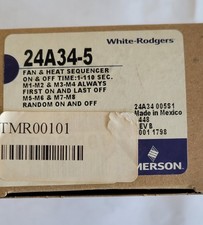 Emerson 24A34-5 Electric Fan Heat Sequencer NEW