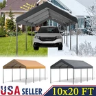 10'x20' Carport Canopy Carport Shelter Garage Heavy Duty Outdoor Party Shed Tent