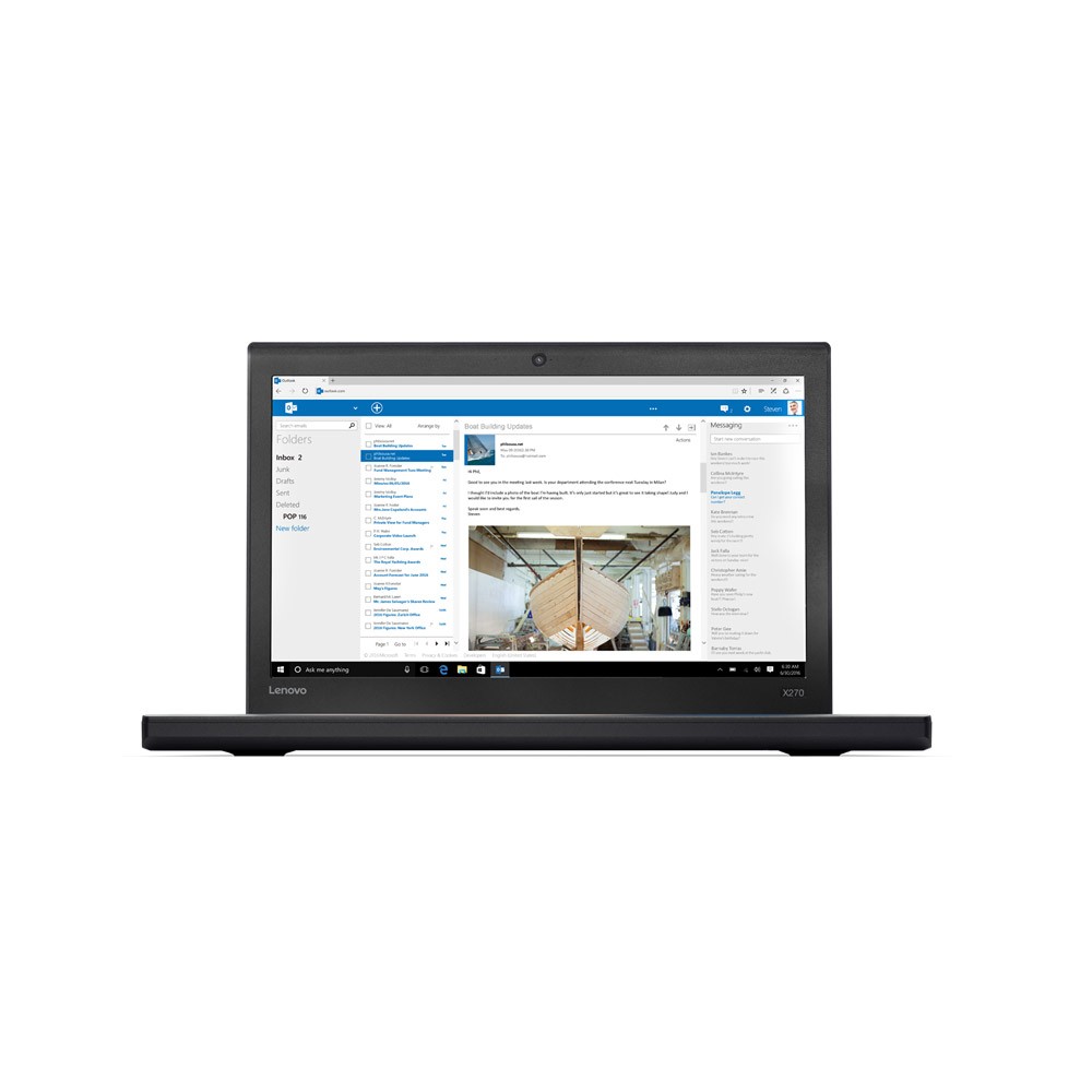 Lenovo ThinkPad X270 i5-6300U 8GB 256GB 12,5" HD Win10 Sehr Gut