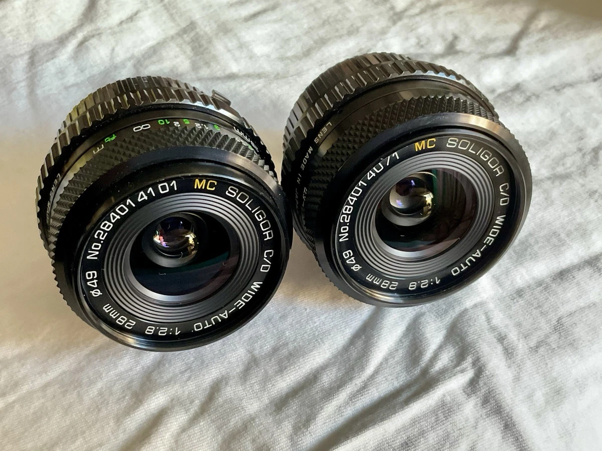Nikonマウント　Soligor f2.8/35mm 広角レンズ Soligor f/2.8 Camera Lenses for Nikon for sale | eBay