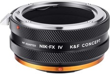 K F CONCEPT NIK-FX Nikon F Lens Mount to Fuji X Camera Body Adapter Ring