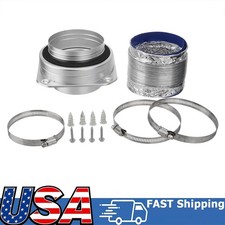 Magnetic Dryer Vent Coupling DV-180 Airtight Seal Dryer Vent Connector Kit Easy