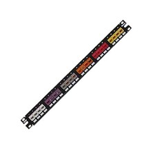 Panduit - CPP24FMWBLY - Panduit Mini-Com CPP24FMWBL 24-Port Modular Patch Panel