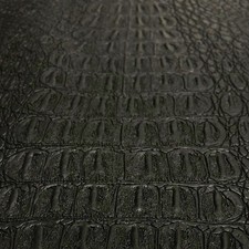 Alligator Fabric, Soft Textured Crocodile Vinyl Faux Leather, Gator Skin Embosse