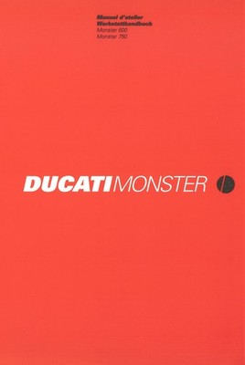 Ducati Monster 600 750 (1993-2002) Werkstatthandbuch / Manuel d'atelier