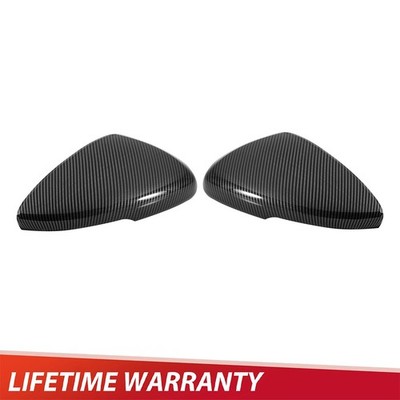 Pair For Honda Accord 2018-2021 Carbon Fiber Rear View Side Mirror Cover Trim US