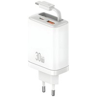 ŁAdowarka Sieciowa Usams Xiang Series CC296 30W 1Xusb-C 1Xusb-A + Kabel USB-C