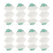 8 Pack Gas Lantern Mantles Bulk Accordion Shape #95 Clip On