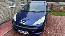 Peugeot 207 2007 94000 Miles Starts First Time Every Time New Tyres Blue