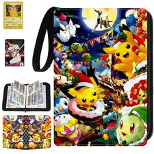 Sammelalbum 50PCS 400 Karten Kapazität Sammelkarten Album Sammelmappe für Kinder