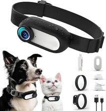 Katzenhalsband-Kamera Haustierkamera 170° Weitwinkel Sport Bodycam Hunde