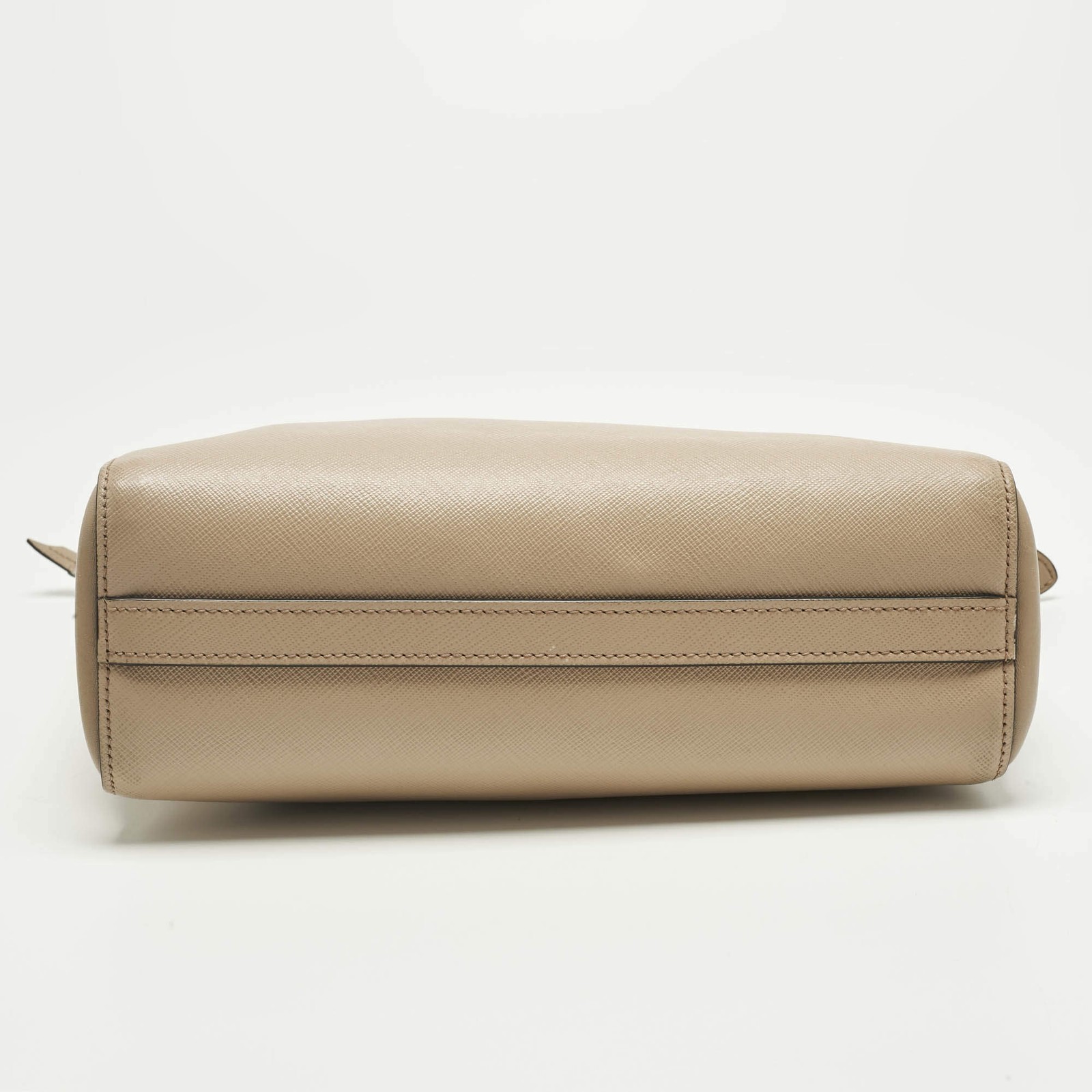 Prada Beige Saffiano Leather 2Way Tote thumbnail 6