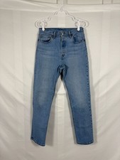Levi's Women's 501 Original Button Fly Straight Leg Jeans Medium Wash W29 L30