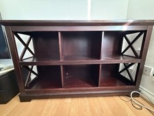 Wooden Console Table With Shelf