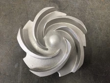 Goulds 3196STi 1x1.5-6 ANSI Impeller, 316SS, 4.5"dia, Pattern#56206, #92074