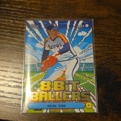 Topps 8 Bit Ballers 2021 Nolan Ryan #8B-16 Houston Astros Insert MLB