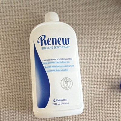 Melaleuca Renew Intensive Skin Therapy Hydrating Lotion 20 fl oz for Dry Skin