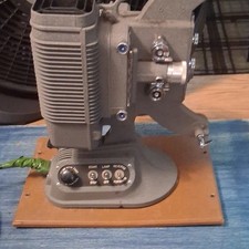 DeJUR Model 750 8mm Movie Projector w/ Case Instruction Manual