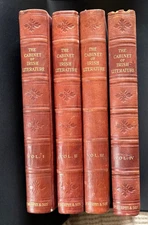 1903 Complete 4 Volume Book Set THE CABINET OF IRISH LITERATURE Charles A. Read