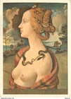 Postcard - Art - Renaissance Painting Portrait - Piero Di Cosimo - Portrait