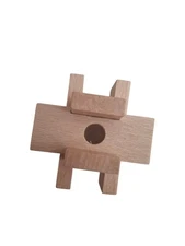 Wooden Puzzle Brain Teaser Toy