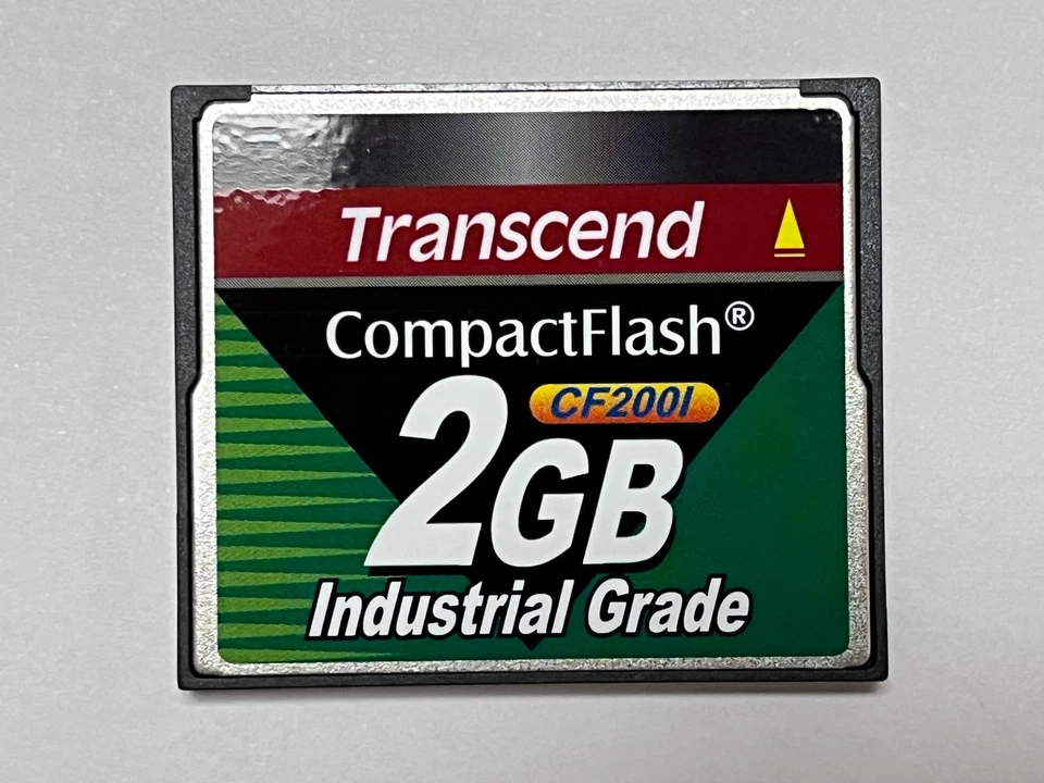 New Original Transcend CompactFlash CF200I  2GB Industrial Grade 220X CF Card - Image 2 of 4