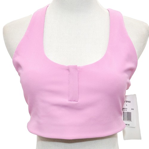 L*Space Mauve Ribbed Underdog Tank Size Large - Bild 1 von 12