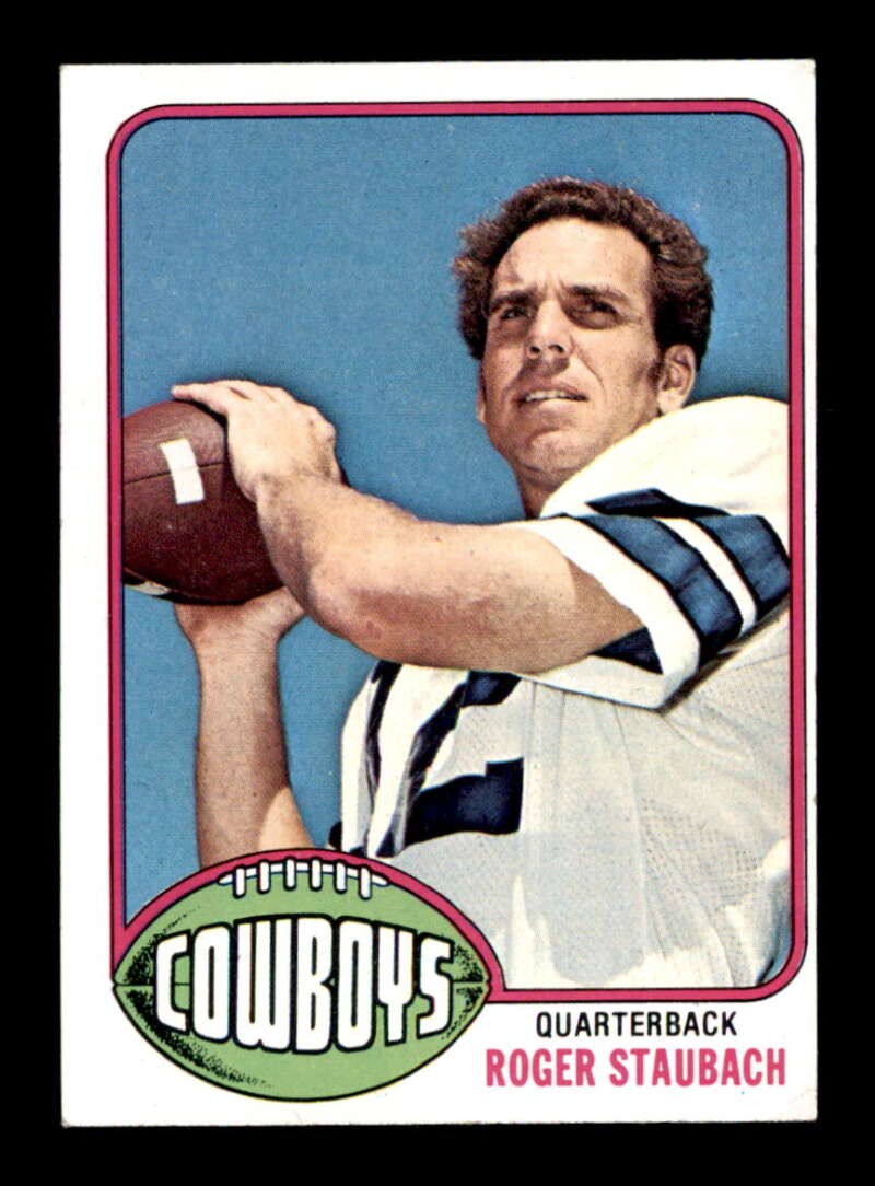 1976 Topps #395 Roger Staubach EX X3355516