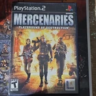 LucasArts Mercenaries Playground of Destruction PlayStation 2 PS2 Shooter Manua…