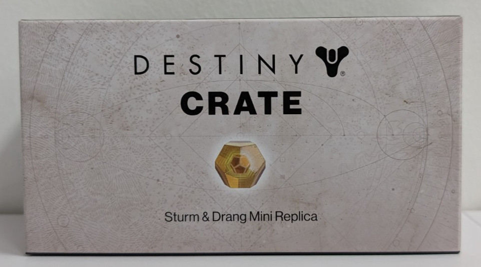 Destiny 2 Crate Sturm & Drang Mini Replica Lootcrate Exclusive With Box