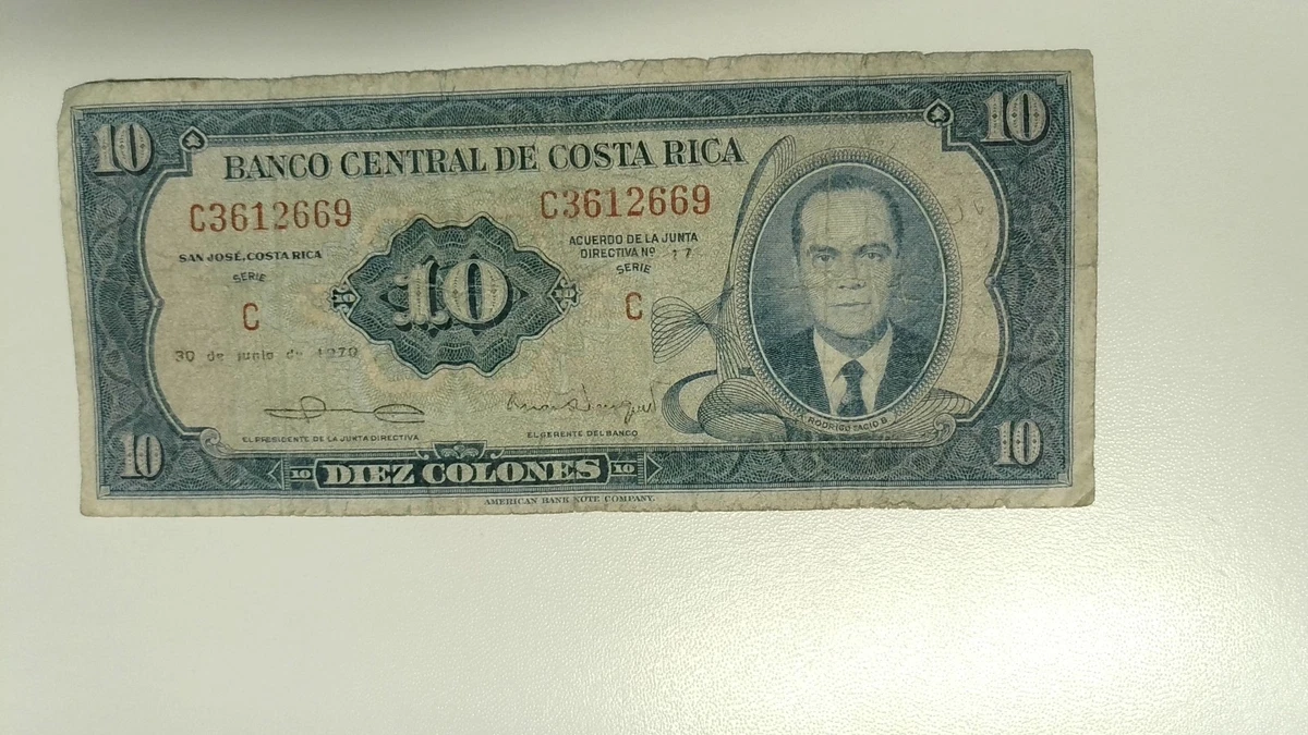 Costa Rican Paper Money for sale | eBay