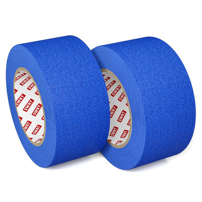Blue Painters Tape 2 Inch X 55 Yards, 2 Rolls (110 Yards Total), Blue Masking Ta