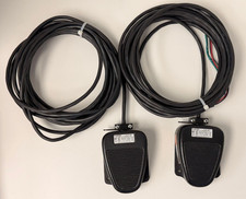 LINEMASTER CLIPPER 632-S SINGLE MOMENTARY FOOT OPERATED SWITCH PEDAL - LOT OF 2