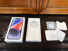 Apple iPhone 14 Plus Original Box w USB-C Lightning Cable Inserts Stickers