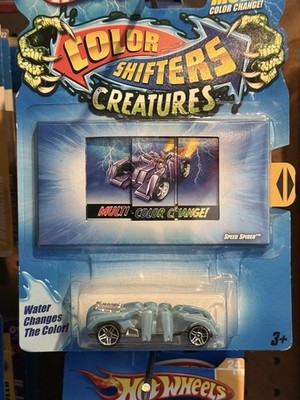 Hot Wheels Color Shifters Creatures   Speed Spider   Super Stinger Colors