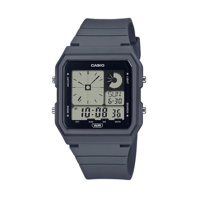 Casio LF-20W-8A2CF Vintage Digital Watch World Time Alarm Chrono LED Light NEW