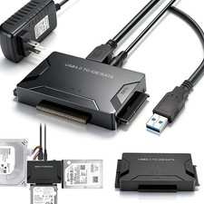 USB 3.0 To IDE/SATA Converter Adapter Kit For 2.5"/3.5" SATA/IDE/SSD