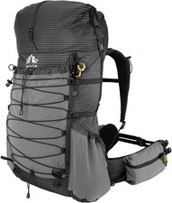 Internal-Frame Hiking Backpack: 70L Lightweight Travel Backpack with Rain Cover