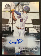 2025 Bowman Draft - Elian Pena - Achromatic Auto /250 - Mets