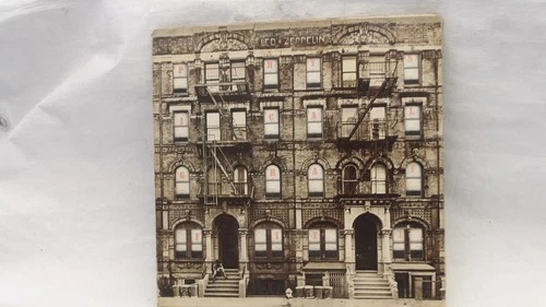 LED ZEPPELIN, PHYSICAL GRAFFITI, VINYL LP, SSK 89400 1975 2 ALBUMS ON SWAN RECOR