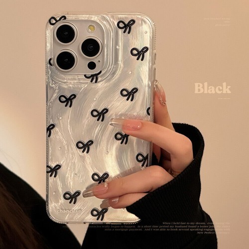 Pink Bow Protective Phone Case For Apple iPhone 16 15Pro Max 14 13 12 11 Pro Max - 第 7/7 張圖片