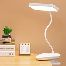 Reading Desk Lamp USB Rechargeable Dimmable LED Study Night Light