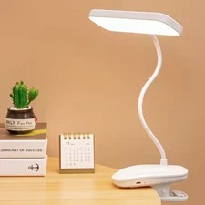 Reading Desk Lamp USB Rechargeable Dimmable LED Study Night Light