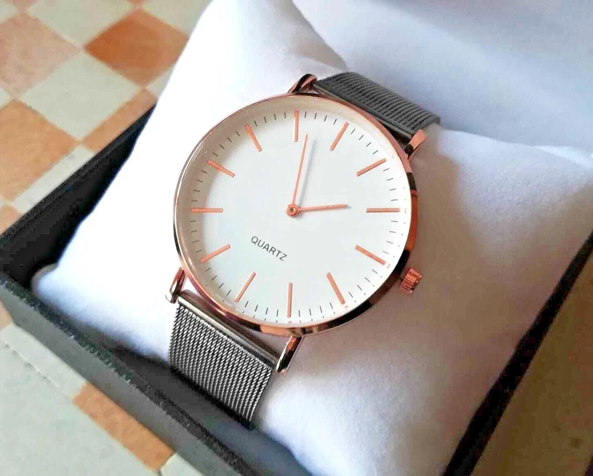 Orologio Maschile da Uomo Ultra Sottile Alluminio Leggero Color