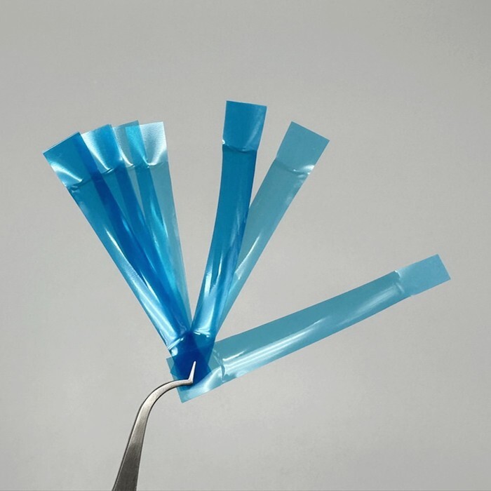 Dental Contoured Anterior Matrix Bands Polyester Blue Strip Restoration ...