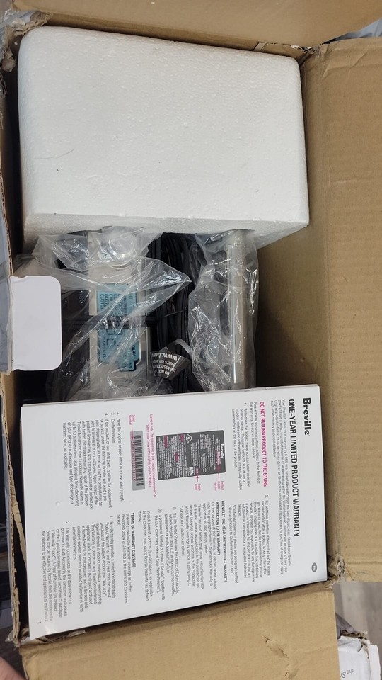 Breville The Smart Waffle Maker Pro 4 Slice BWM640XL Open box eBay