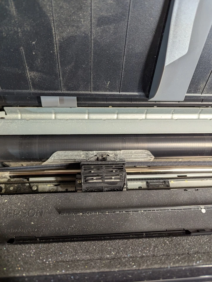 Epson LQ-2090II N Impact Printer - Black PB34B Untested FOR REPAIR - Image 3 of 4